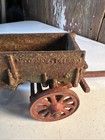 Vintage Arcade Mccormick Deering Cast Iron Toy Buck Wagon No Chips Or Cracks