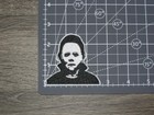 Michael Meyers Halloween Horror Movie Embroidered Iron On Patch 2 5  X 2 5 