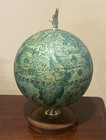 Vintage World Globe Ice Bucket With Old World Maps