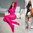 Women s Sexy Body Stocking Lingerie Fishnet Bodysuit Nightwear Sleepwear