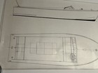Lot Of Vintage Original Boat Drawing Blueprint Plan Nautical Decor Maritime