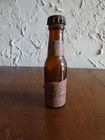 Vintage 1940s To 1950s Trophy Beer Mini Beer Bottle With Lid By Bill   s Bottle Co
