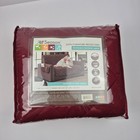 Reversible Sofa Protector Cranberry 110x70 5 All Season Furniture Cover Pets New