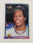 1991 Bowman Rod Carew Hof Commemorative Set - Lot Of 5 Cards  Foil Stamped