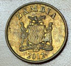 2012 Zambia 10 Ngwee Eland Antelope