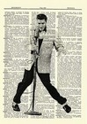 Elvis Presley Dictionary Art Print Book Page Picture Poster Stage Concert Icon