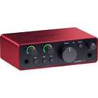 Focusrite Scarlett Solo Studio 4th Gen Recording Bundle With Pop Filter  Ms7701b