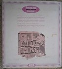Vtg Ideal Petite Princess Fantasy Room Box Empty Diorama Dollhouse Display 1964