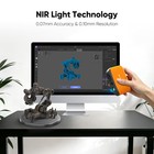 3dmakerpro Handheld 3d Scanner 10fps For 3d Printing 0 07mm Accuracy Fox