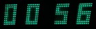 Large Soviet Elektronika 7-06k Vfd Digital Wall Clock 1992 Nos Box Manual Russia