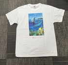 Vintage Y2k Nature T Shirt Mens Large 2003 Wildlife Land Trust Whales