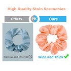50 Satin Hair Scrunchies In Multiple 50 Count  pack Of 1   Multi-colored 