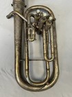 Vintage Holton 141 Silver Alto Horn W  Gold Washed Bell Elkhorn  Wis  U s a 