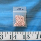   Auger Shells   Vintage   100     micro    Dyed Pink   Sailor s Valentines  