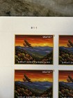  115 Face Value Us Stamp Great Smokey Mountains  28 75 X 4 Block Sheet Cheap New