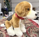 Fao Schwarz Beagle Dog 10 Plush Stuffed Animal