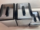 Vintage Kromex Aluminum Canister Set 1950s Kitchen Mid Century Modern Retro Mcm