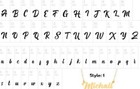 Personalized 14k Gold Plated Name Plate Necklace 9 Popular Styles Free Us Ship  