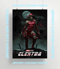 Elektra Marvel Comic Mcu Poster Print - No Frame