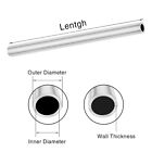 Aluminium Round Tube Length 300mm Metal Straight Pipe Outer Diameter 3mm To 70mm