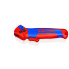 Knipex 16 50 145 Sb Stripping Knife With Guide Shoe And Ratchet Function