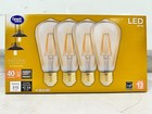 Lot Of 8 Bulbs Vintage Style Edison Amber Light E26 Bulb  40w Equivalent St19
