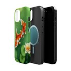 Vibrant Koi Fish Lilypads Phone Case For Iphone Samsung