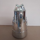Arthur Court Signed 2010 Pitcher Fleur De Lis  Hand Cast Aluminum Mardi Gras
