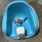 Bumbo Baby toddler Adjustable Height 3-in-1 Non-slip Multi Seat Blue  White