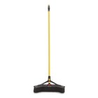 Rcp 2018727 Maximizer 18  X 58 13  Push To Center Broom - Yellow black New