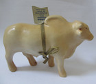 Rare Vintage Florida Brahman Bull Zebu Cattle Animal Figure Figurine 3  X 5 