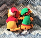 Winnie The Pooh And Tigger 5  Christmas Plush Lot