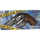 Gonher Police 12 Shot Ring Cap Gun Replica Diecast Western Revolver Prop R121