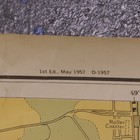 Vintage 1961 1965 Noaa Nautical Chart 213 Newburyport Harbor Plum Island Sound M