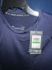 Under Armour Heatgear Compression Long Sleeve Shirt Men s Large Navy 1361524 Nwt