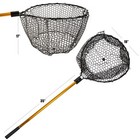 Collapsible Fishing Net - 56-inch Retractable Landing Net With Telescopic Pol   