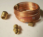 Oil Pressure Line Gauge Kit Copper 1 8  Diameter 72  Stewart Warner 82553-f New