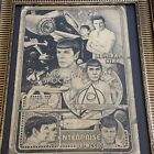 Vintage 1979 Star Trek Paramount Poster Board 26 X 22 Framed Spock Kirk Rare