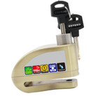 2 Pcs Iztoss Alarm Disc Lock 110db Waterproof Shock Sensor Bronze G201