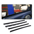 For Chevy Truck Inner   Outer Window Sweep Felt Trim Seal Weatherstrip Kit 4pcs