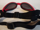 New Red Dog Goggles Dog Doggles Foldable Adjustable Strap Sunglasses One Size