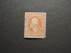 Us Stamp Scott   336      1909 6 Cent Washington Orange    Mint Nh Og