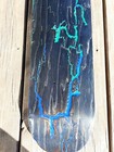 Skateboard Deck Fractal Wall Art With Multi Colored Resin Inlayed