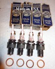   1         nos    Champion  9 Spark Plugs    Circa 1930 - 1940   s    Made In Usa