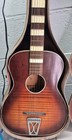 Vintage 1961 Harmony airline Parlor Solid Wood Guitar W  Original Case