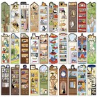 Cat Scene Bookmark Cartoon Cute Depiction  Great For Gifting  