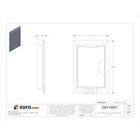 Steel City 664-cst-m-brs Electrical Box Cover  1 Gang  Rectangular  Brass
