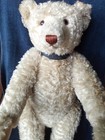 Antique Steiff Mohair Teddy Bear With Gold Button  White Tag   Moveable Parts