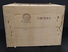 1983 Topps Football Wax Empty Trading Card Display Case