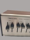 Vintage Realistic 31-1987 5-band Stereo Frequency Equalizer Wood Case Korea